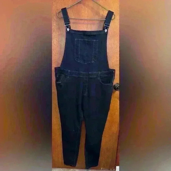 KanCan Topanga High Rise Ankle Skinny Overalls - Picture 3 of 10